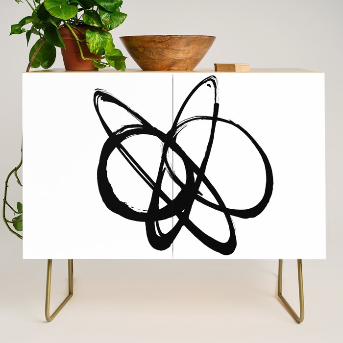Astral Orbit White Background Credenza Gallery Image 1