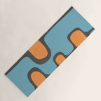 Mid-Century Modern Abstract Art 17 Yoga Mat Gallery Image 1