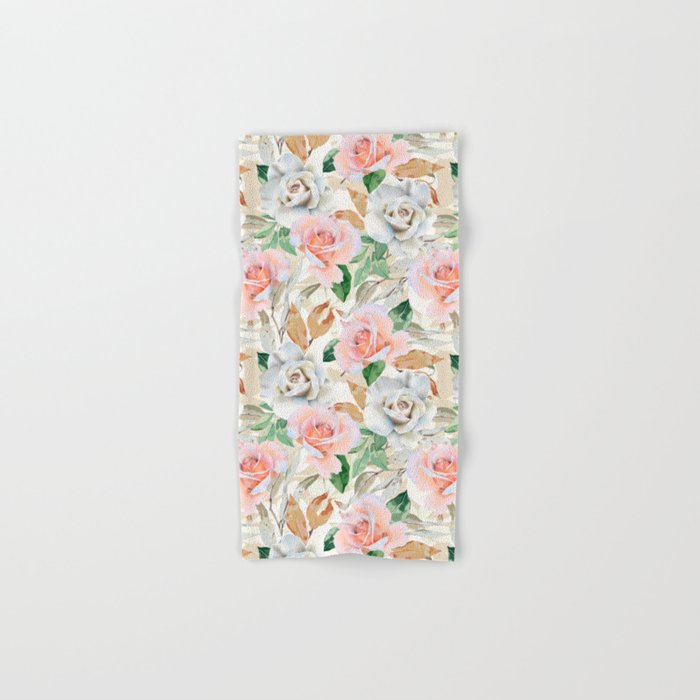 Nice flowered lush garden 4 Bath Towel Gallery Image 1