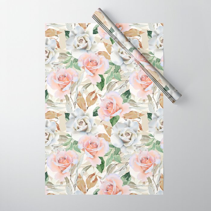 Nice flowered lush garden 4 Wrapping Paper Gallery Image 1