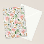 Nice flowered lush garden 4 Stationery Card Gallery Image 2