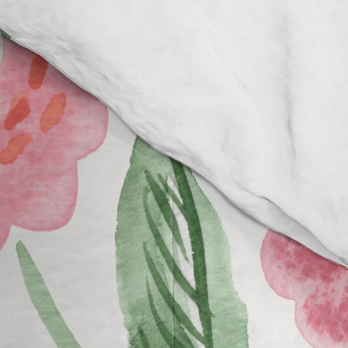 Just Peachy Floral Blooms Comforter Gallery Image 4