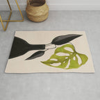 minimal plant 34 Rug Gallery Image 1