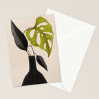 minimal plant 34 Stationery Card Gallery Image 2