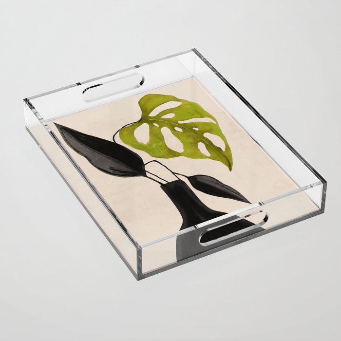 minimal plant 34 Acrylic Tray Gallery Image 1