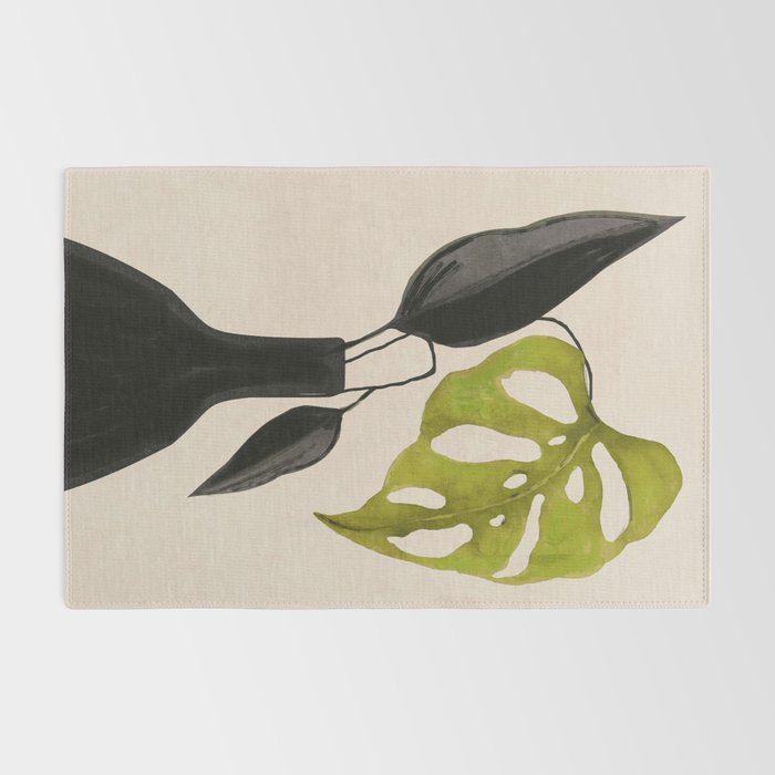 minimal plant 34 Rug Gallery Image 2