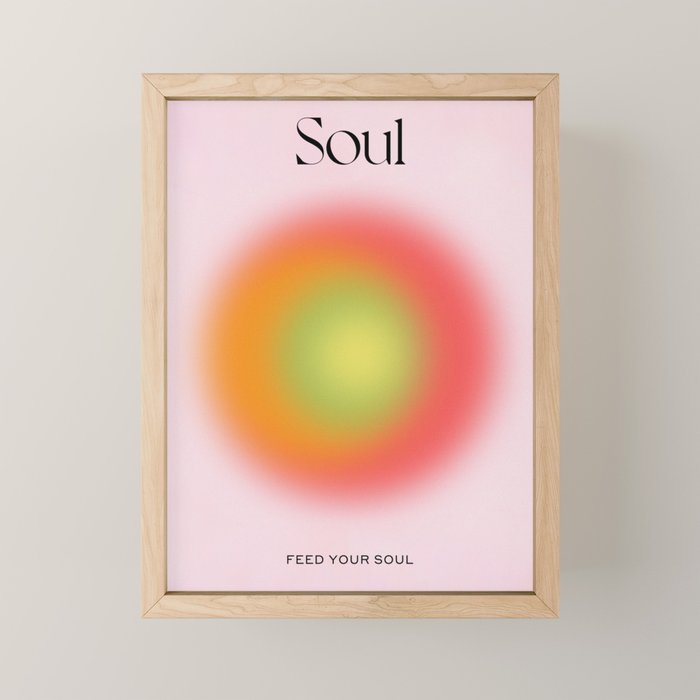 Soul: Aura Gradient 03 Mini Art Print Gallery Image 1