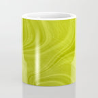 Chartreuse Swirl Marble Coffee Mug Gallery Image 4