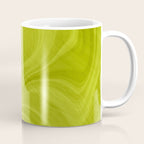 Chartreuse Swirl Marble Coffee Mug Gallery Image 1
