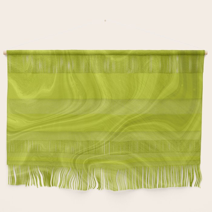 Chartreuse Swirl Marble Wall Hanging Gallery Image 1