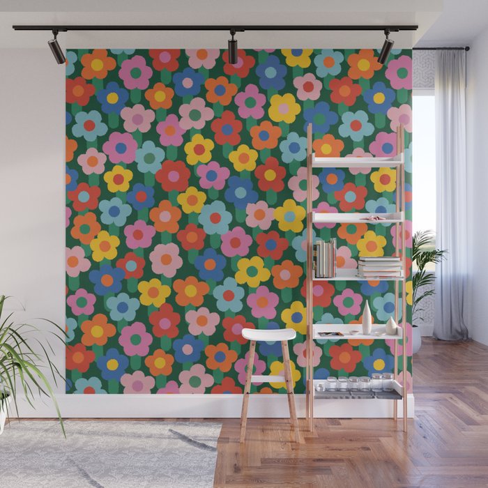 Summer Garden #6 Wall Mural Gallery Image 1