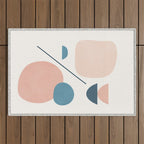 Abstract Minimal Shapes 33 Outdoor Rug Gallery Image 1