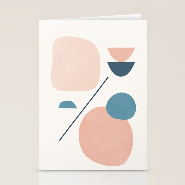 Abstract Minimal Shapes 33 Stationery Card Gallery Image 2