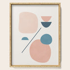 Abstract Minimal Shapes 33 Serving Tray Gallery Image 1