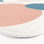 Abstract Minimal Shapes 33 Bath Mat Gallery Image 3