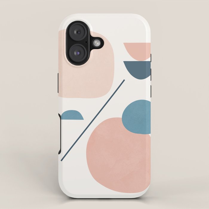 Abstract Minimal Shapes 33 iPhone Case Gallery Image 1