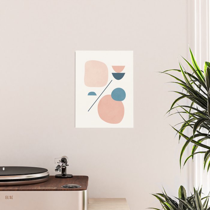 Abstract Minimal Shapes 33 Poster Gallery Image 2