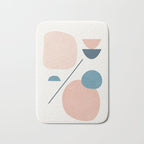 Abstract Minimal Shapes 33 Bath Mat Gallery Image 1