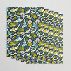 Koi Pond - Green Wrapping Paper Gallery Image 3