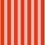 Bold Bright Basic Stripes in Pink and Red Orange Coffee Mug Gallery Image 2