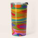 Colorful Pattern Travel Mug Gallery Image 2