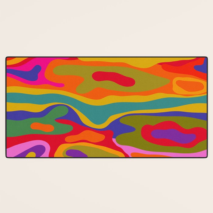 Colorful Pattern Desk Mat Gallery Image 3