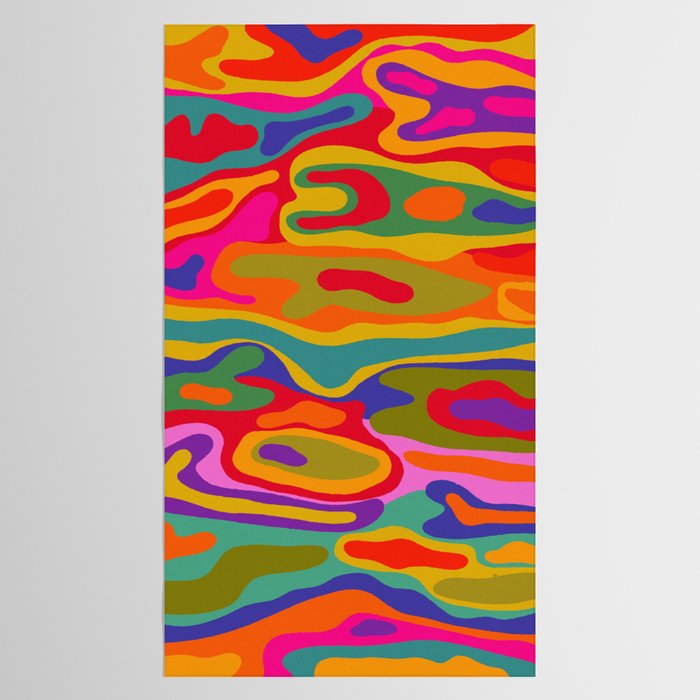 Colorful Pattern Tablecloth Gallery Image 2