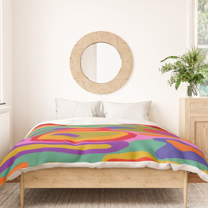 Colorful Pattern Duvet Cover Gallery Image 3