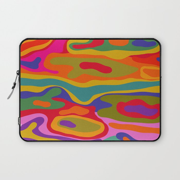 Colorful Pattern Laptop Sleeve Gallery Image 1