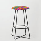 Colorful Pattern Stool Gallery Image 1