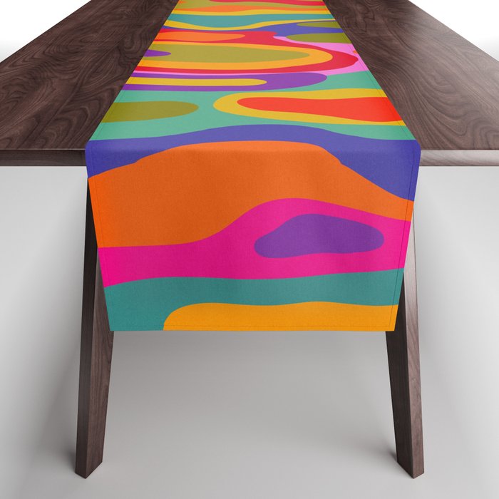 Colorful Pattern Table Runner Gallery Image 1