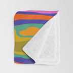 Colorful Pattern Throw Blanket Gallery Image 3