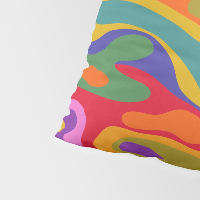 Colorful Pattern Pillow Sham Gallery Image 4