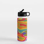 Colorful Pattern Water Bottle Gallery Image 1