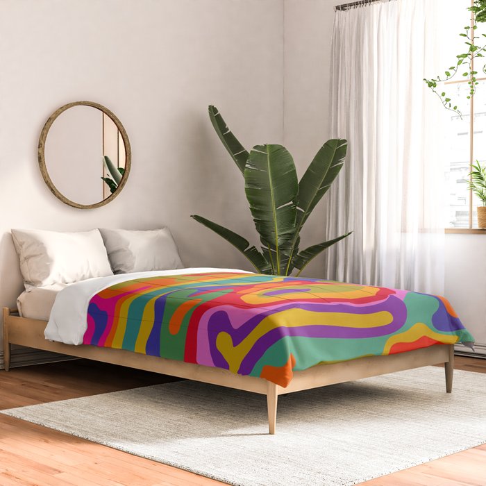 Colorful Pattern Comforter Gallery Image 2