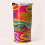 Colorful Pattern Travel Mug Gallery Image 3