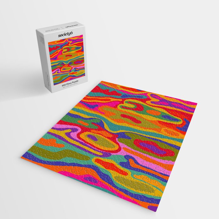 Colorful Pattern Jigsaw Puzzle Gallery Image 2