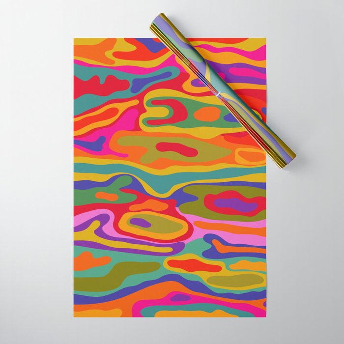 Colorful Pattern Wrapping Paper Gallery Image 1