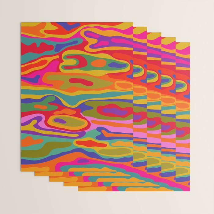 Colorful Pattern Wrapping Paper Gallery Image 3