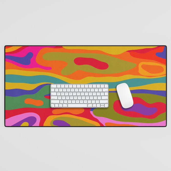 Colorful Pattern Desk Mat Gallery Image 1