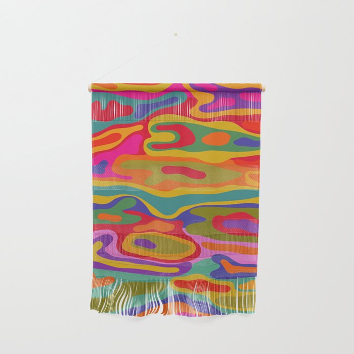 Colorful Pattern Wall Hanging Gallery Image 1