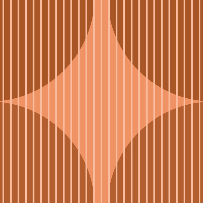 Abstraction Shapes 17 in Terracotta Shades (Moon Phase Abstract)  Coffee Mug Gallery Image 2