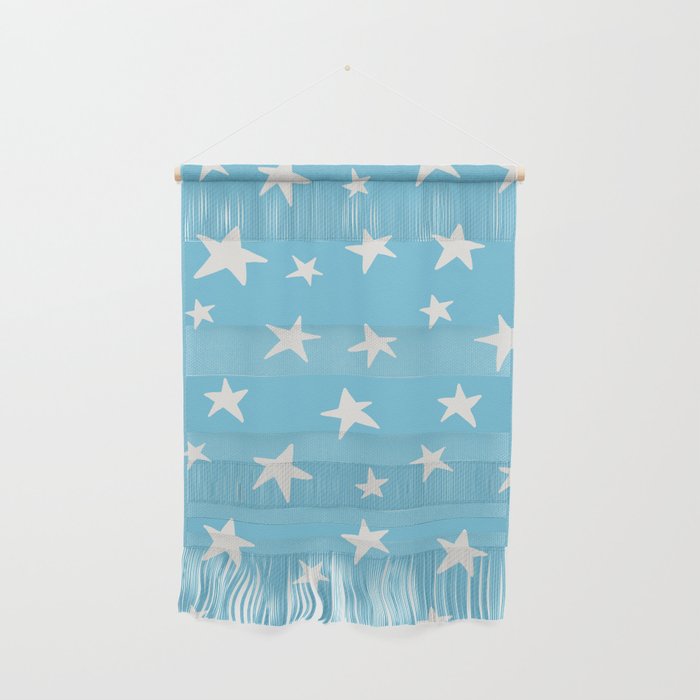Stars Sky Blue Wall Hanging Gallery Image 1