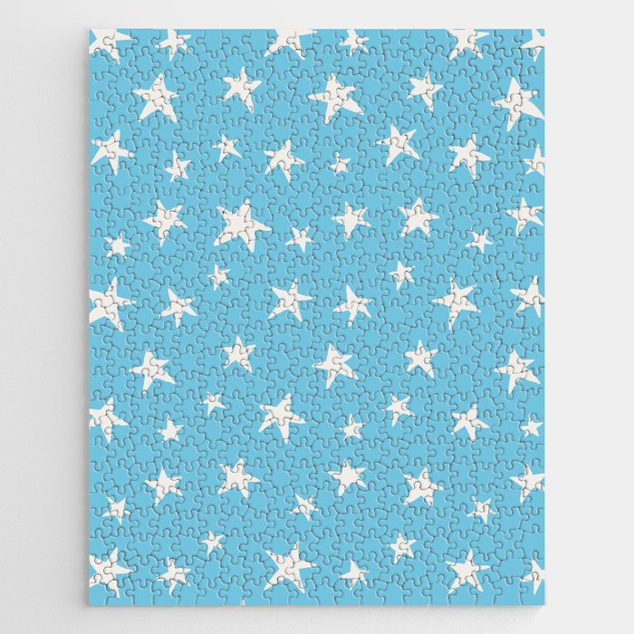 Stars Sky Blue Jigsaw Puzzle Gallery Image 1