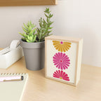 Retro Summer Daisies VII Mini Art Print Gallery Image 2