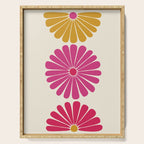 Retro Summer Daisies VII Serving Tray Gallery Image 1