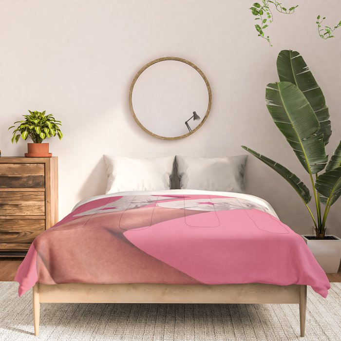 These Boots - Hot Neon Pink Comforter Gallery Image 3