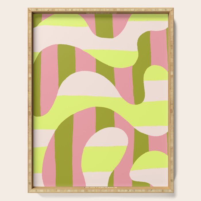 Watermelon Curve Serving Tray Gallery Image 1