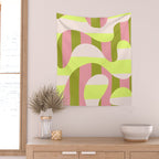 Watermelon Curve Wall Tapestry Gallery Image 2