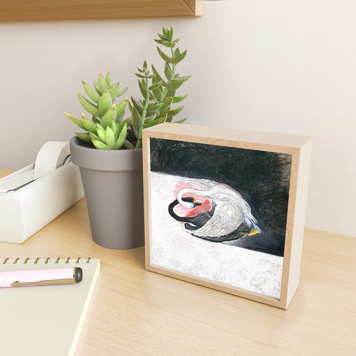 Hilma af klint the Swan No 05 Mini Art Print Gallery Image 2